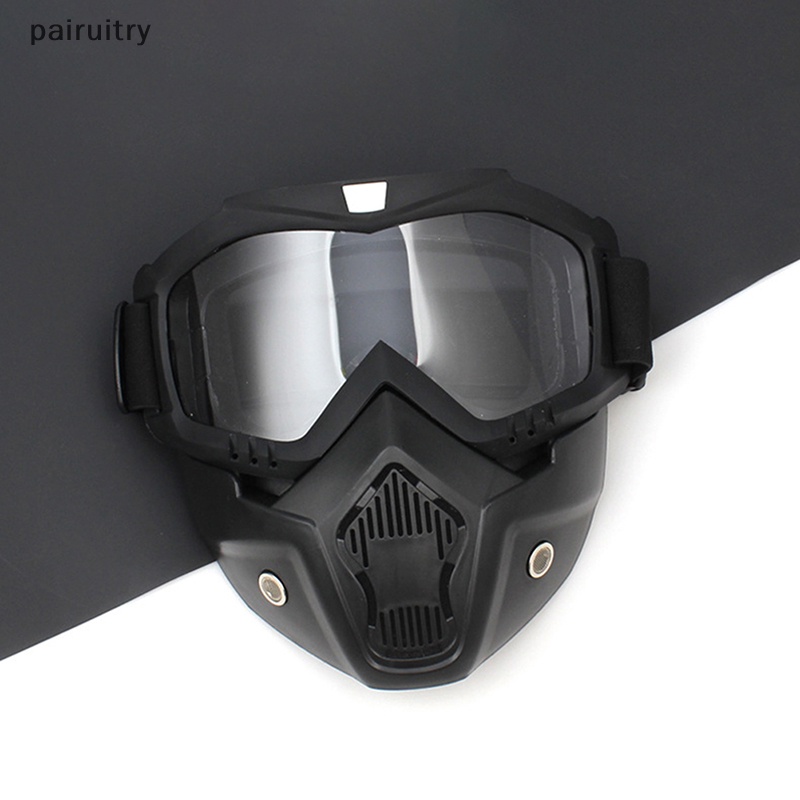 Prt Outdoor Sport Windproof Mask Goggle HD Kacamata Motor Snowboard Eyewear Riding Motocross Musim Panas UV Protection Sunglasses PRT