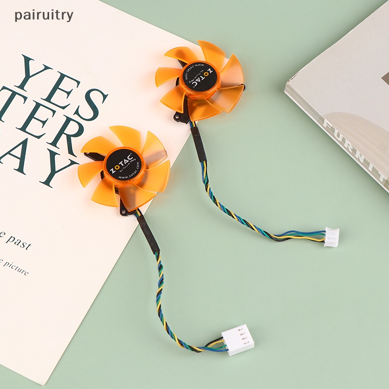 Prt 1Pc 47MM Ultra Tenang Kartu Grafis Lubang Pitch 39MM 12V 4Pin Silent Cooling Fan PRT