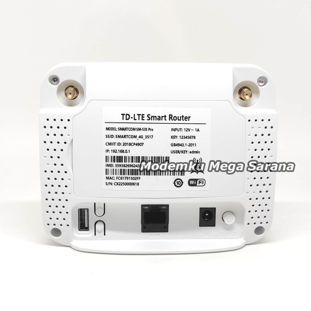 SMARTCOM SM-535 PRO Modem Wifi Router 4G LTE Unlock All Operator SM535