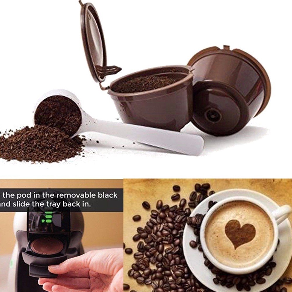 Filter Kopi Dapat Digunakan Kembali, Aksesori Dapur, Keranjang Teh, Saringan Kopi Pengganti, Cangkir Jala Tunggal