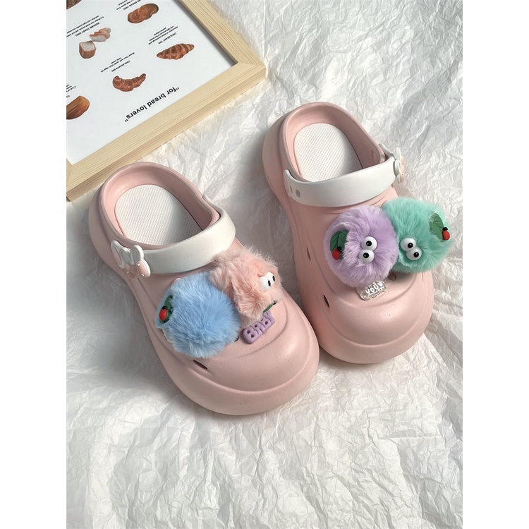 [Bola Lucu]crocs charm jibbitz clog jibbitz set Sticker crocs Untuk Sepatu Anda