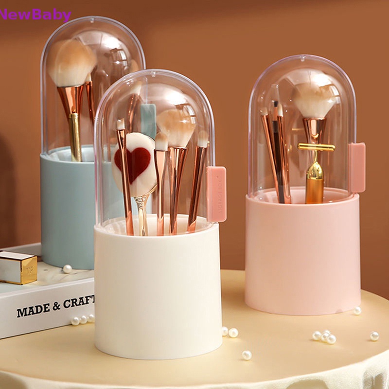 Newbaby Rotag Makeup Brush Case Kutek Tempat Bibir Tempat Penyimpanan Pensil Alis ID