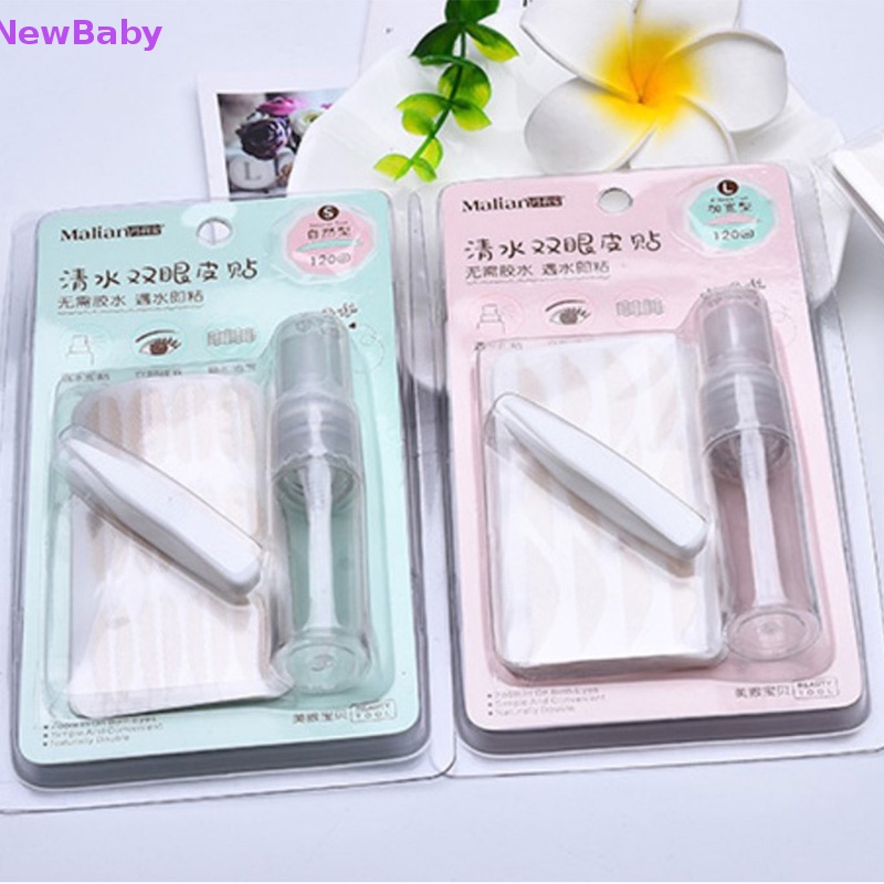 Newbaby 120pcs Natural Eye-Lift Mesh-Lace Invisible Stiker Kelopak Mata Dua Lipat ID