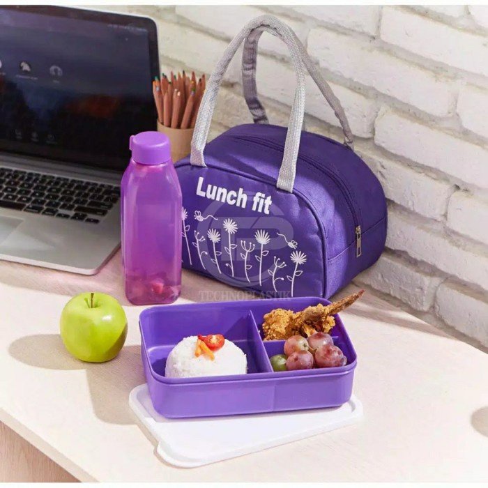 Cpm Paket Bekal Lunch Fit Flowery Lunch Fit Lunch Bag Super Murah