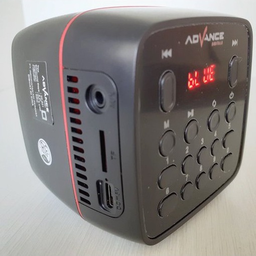 Speaker Advance TP 621 BT Bluetooth Portable music box advance TP621 (support Murottal) dengan tombol angka radio fm USB repeat/Speaker Wireless