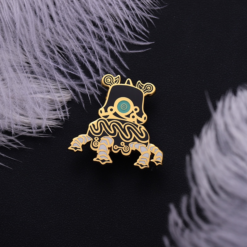 Bros Enamel Permainan Anime Jepang Dua Dimensi Peripheral Metal Badge Hadiah Aksesoris Pakaian