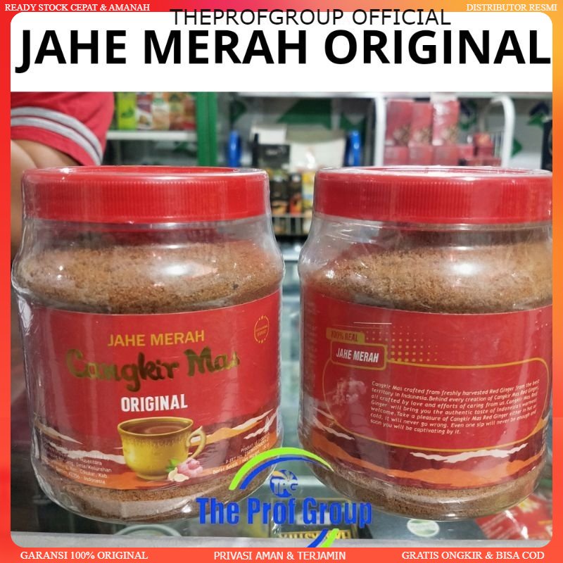 

Jahe Merah Original Bubuk 330gr Cangkir Mas