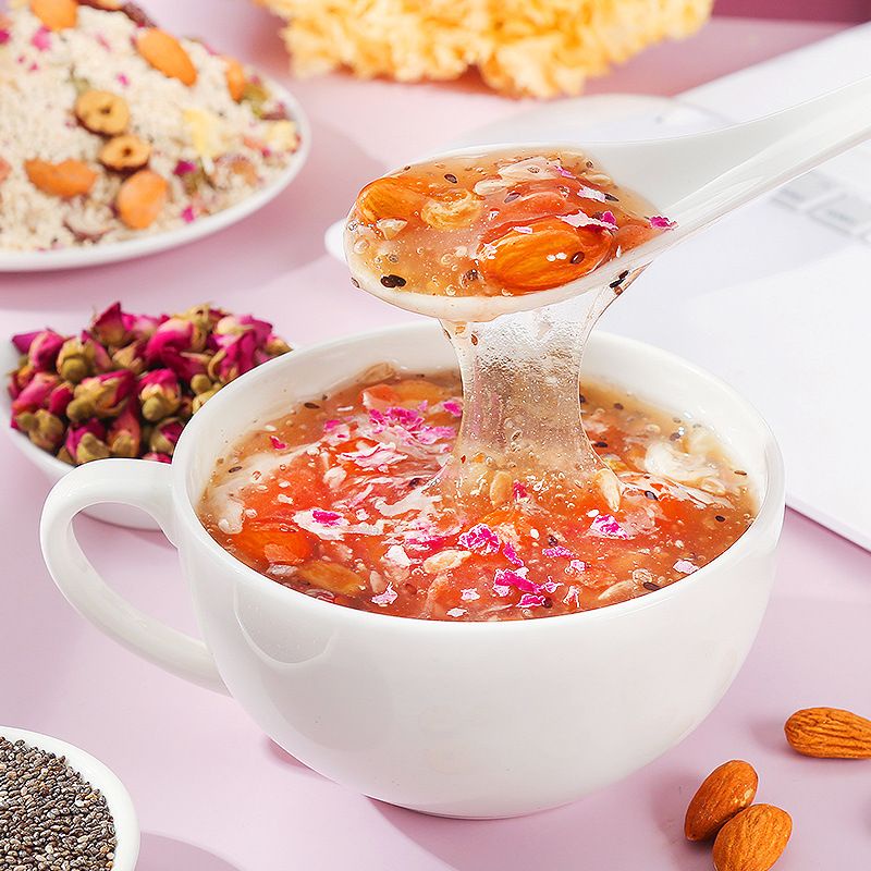

Powder Bubuk Akar Teratai Sarapan Sehat . GYF Ou Fen Chia Seed Nut Root