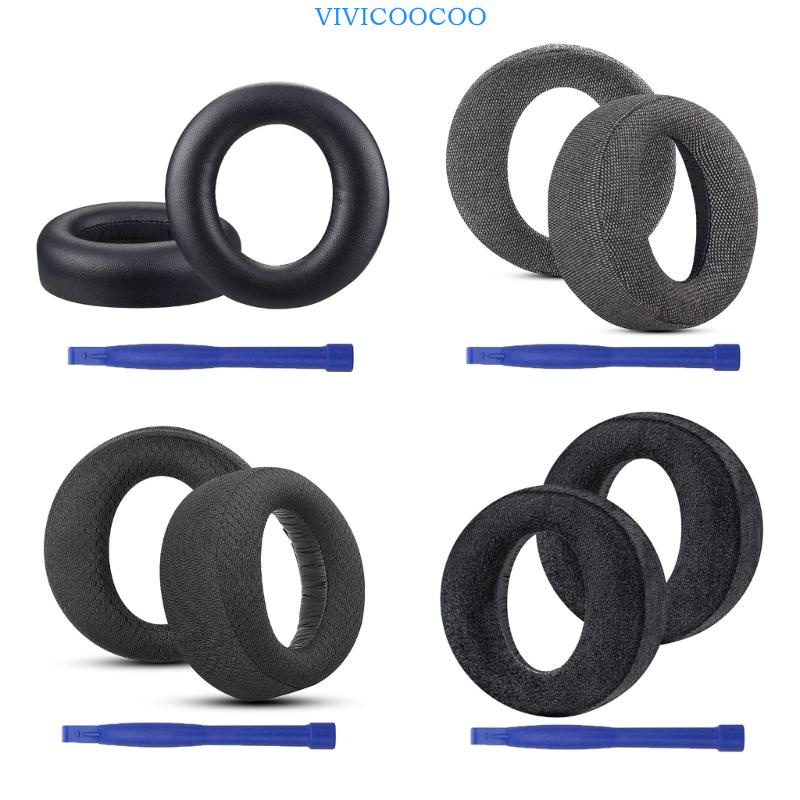 Vivi Soft Ear Pads Untuk PULSE 3D Headphone Ear Cushions Earmuff Peningkatan Kenyamanan Bantalan Telinga Headset Noise Cancelling Earc