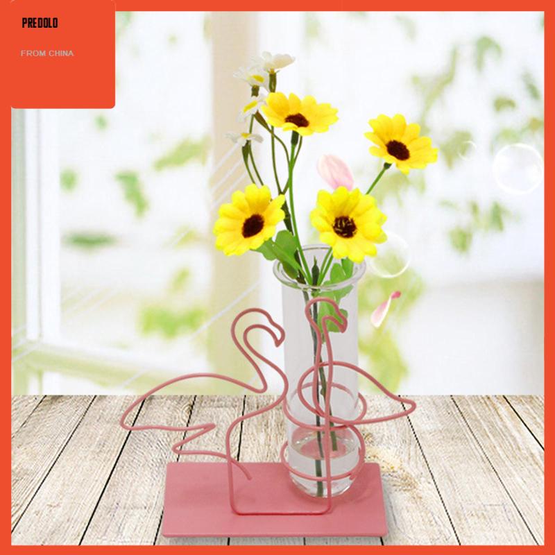 [Predolo] Vas Tabung Reaksi Nordic Style Vas Bunga Centerpiece Glass Planter