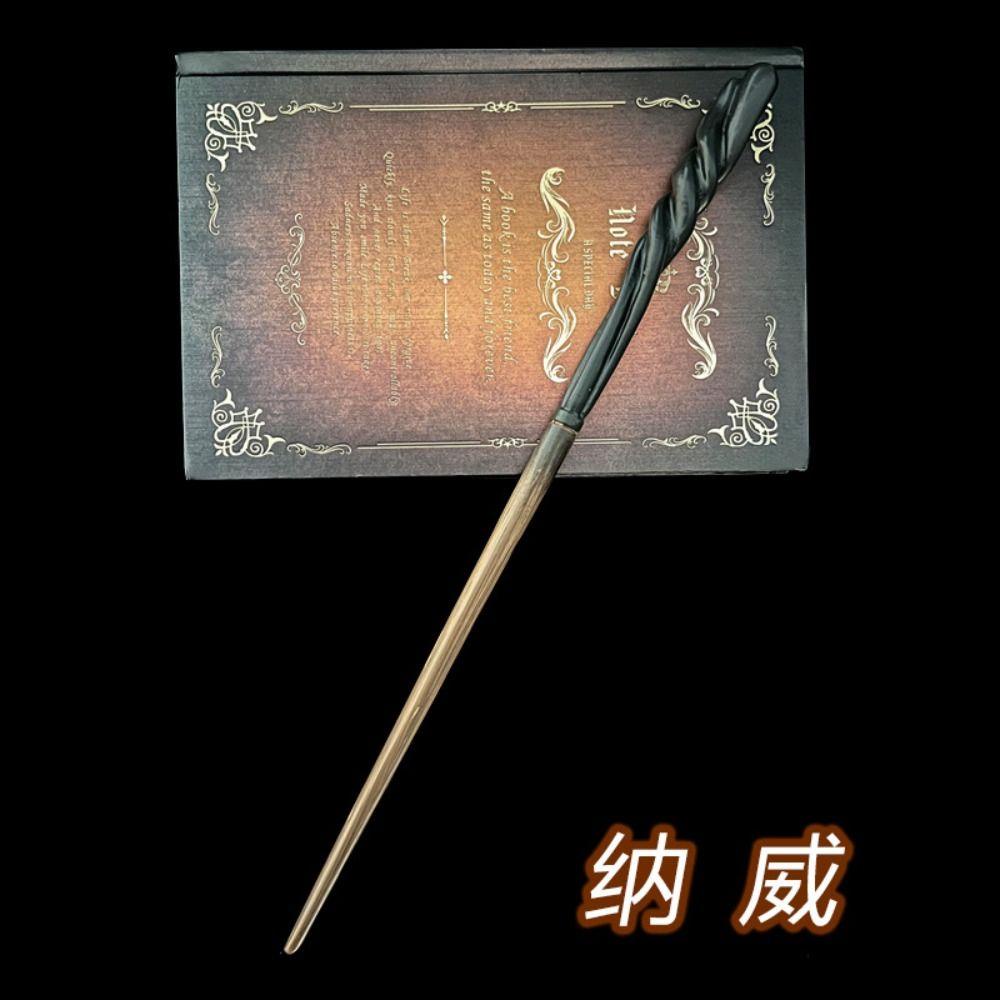 Needway Metal Core Magic Wand Fancy Hadiah Ulang Tahun 35 cm Cosplay Props Bellatrix Draco Model Mainan Koleksi Sevrus Snape Halloween Props Hermione Wand