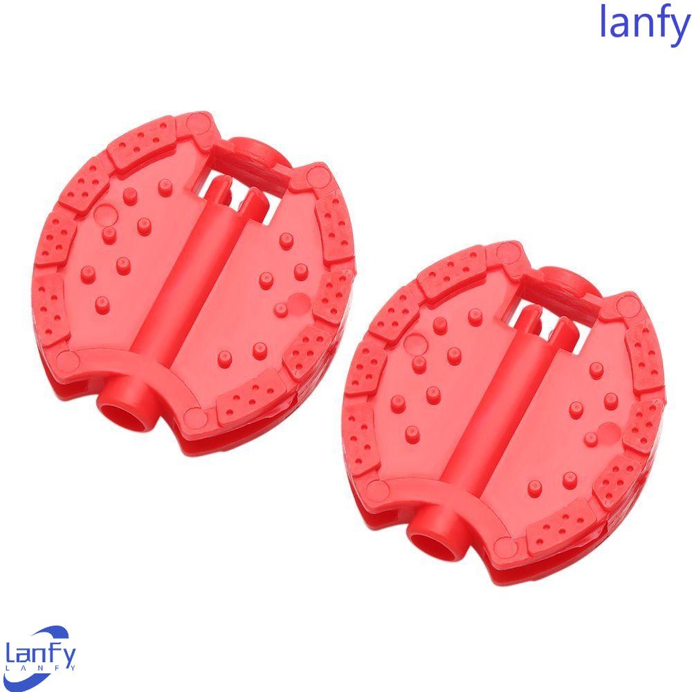 Lanfy Pedal Pengganti Sepeda Universal Anti-Slip Aksesoris Sepeda Gunung Jalan Sepeda Parts Replacement Bicycle Pedal