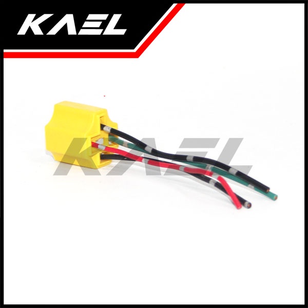 Socket Relay Klakson Lampu Alarm Universal Semua Jenis Motor Soket 4 Kaki Kabel Keramik Ceramic Relay Riley Rilei