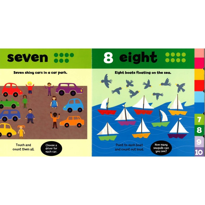 Buku BBW MY FIRST BOOK OF NUMBERS LIFT-THE-FLAP TAB BOOK