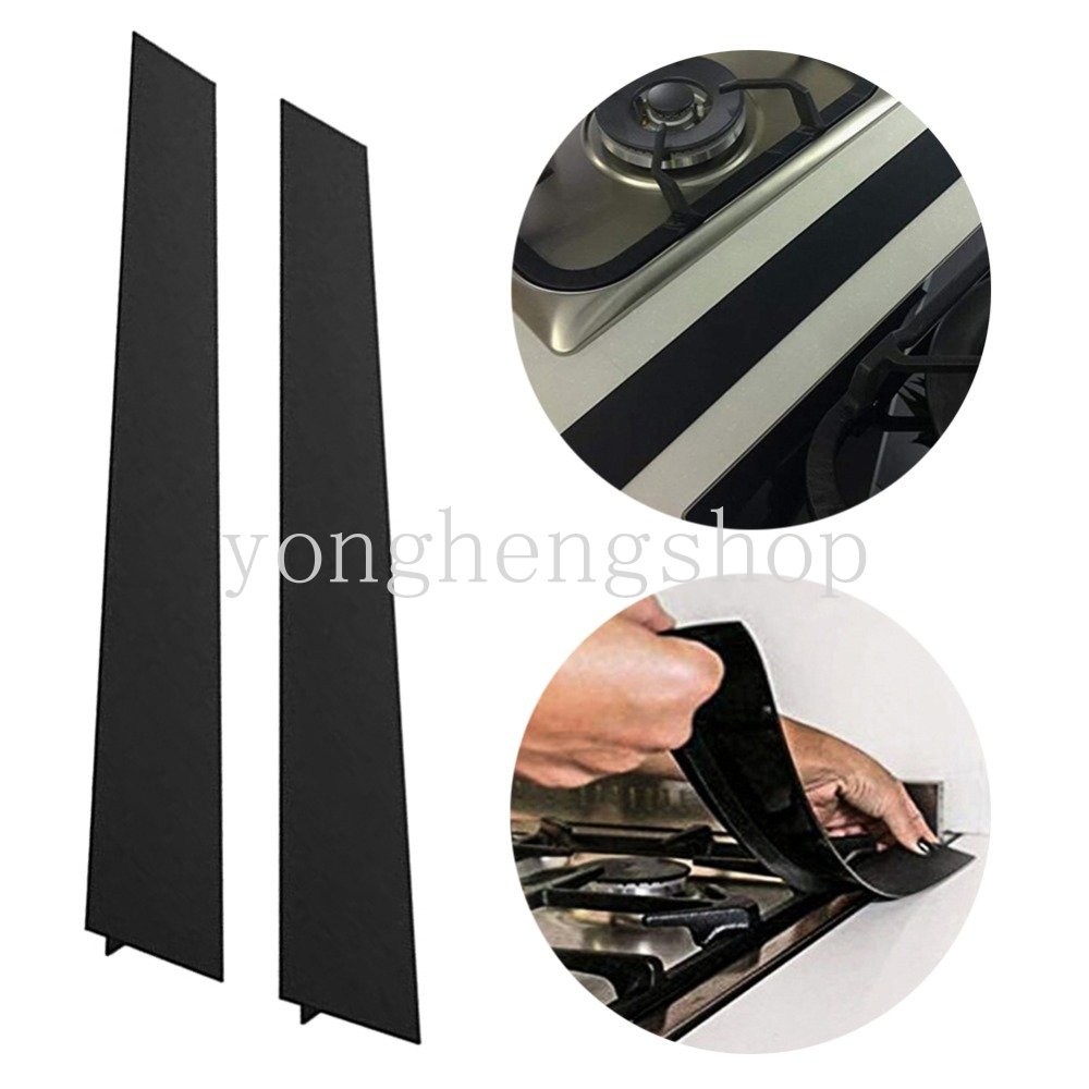 Fleksibel Penutup Celah Kompor Gas Counter Bentuk T Strip Karet Silikon Tahan Panas Oil-proof Gap Sealing Strips Pengisi Celah Dapur