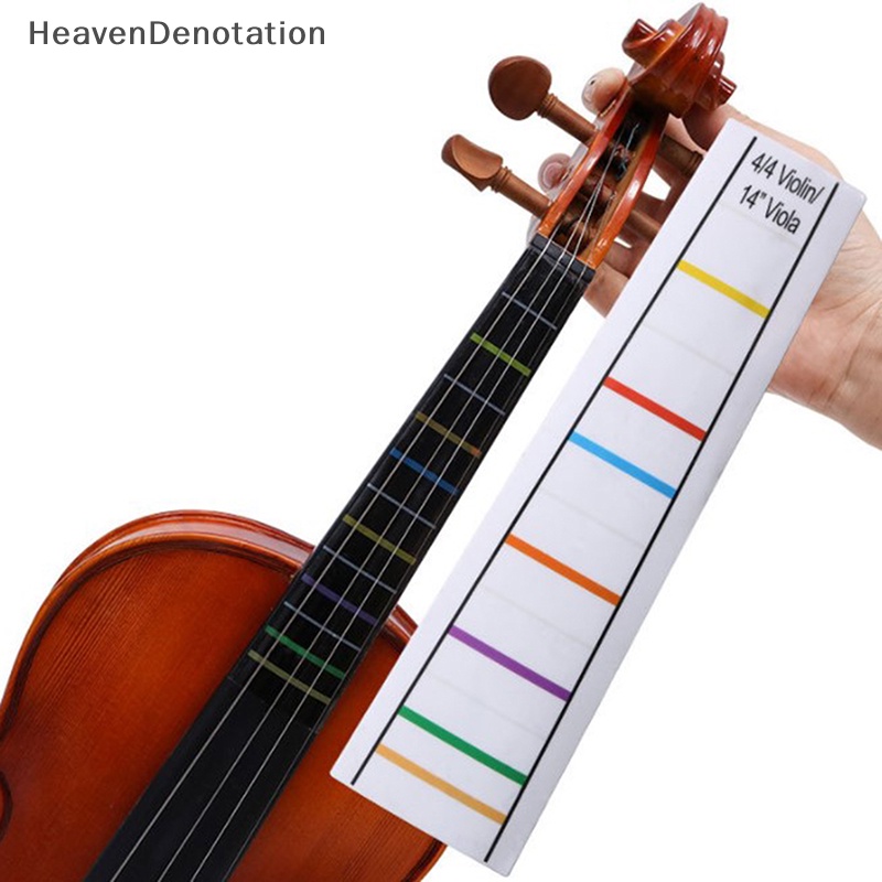 [HeavenDenotation] 4 /4-1 /8fingerboard er violin Posisi pitch Ada Posisi Jari er HDV