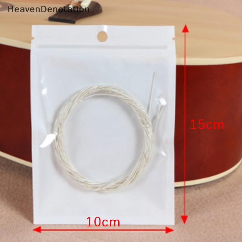 [HeavenDenotation] 6pc Senar Gitar Klasik Nylon Classical Strings Silver Aksesoris Gitar HDV