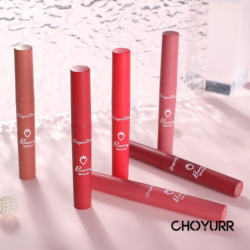 【COD】Glasir Bibir Matte Non Memudar Non Stick Cup Velvet Lip Glaze Lipstik Pelembab Yang Tahan Lama-CH