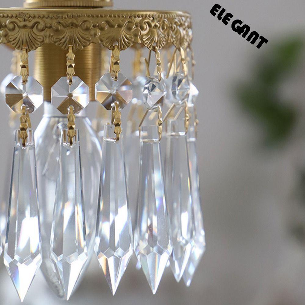 [Elegan] Liontin Kristal Bening Cantik Briolette Gantung Dekorasi Rumah Shiny Crystal Ornament