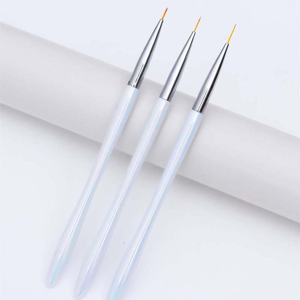 Needway Tarik Sikat Kuku Kawat Bunga Garis Grid Metal Gaya Punk Manikur Alat DIY Gambar Kuku UV Gel Ekstensi Aksesoris Kuku Nail Painting Pen