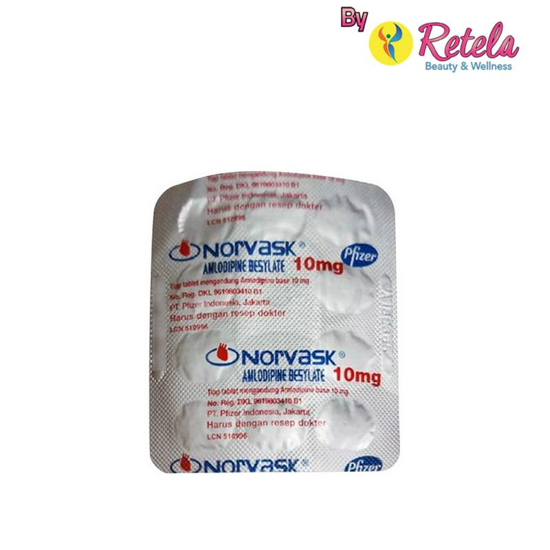 Norvask 10mg Tab 10`S