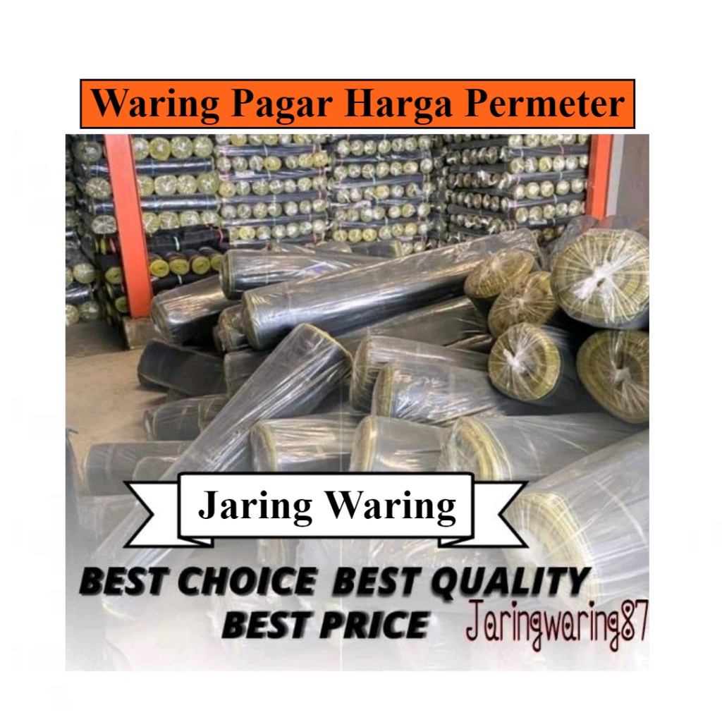 Waring, Jaring pagar ayam, jaring kandang, jaring tanaman, jaring kebun,  Cap JANGKAR MAS, ECERAN