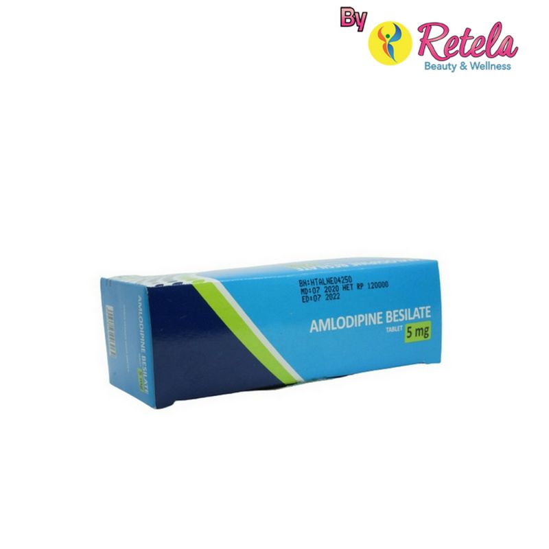 Amlodipine 5mg 1 Strip 10 TabLET