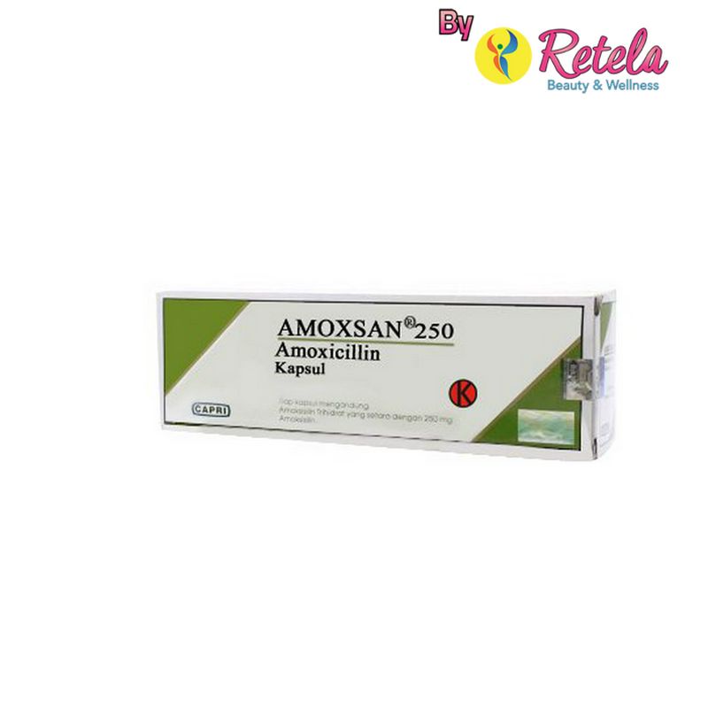 AMOXSAN 250MG 1 STRIP 10 CAPSUL