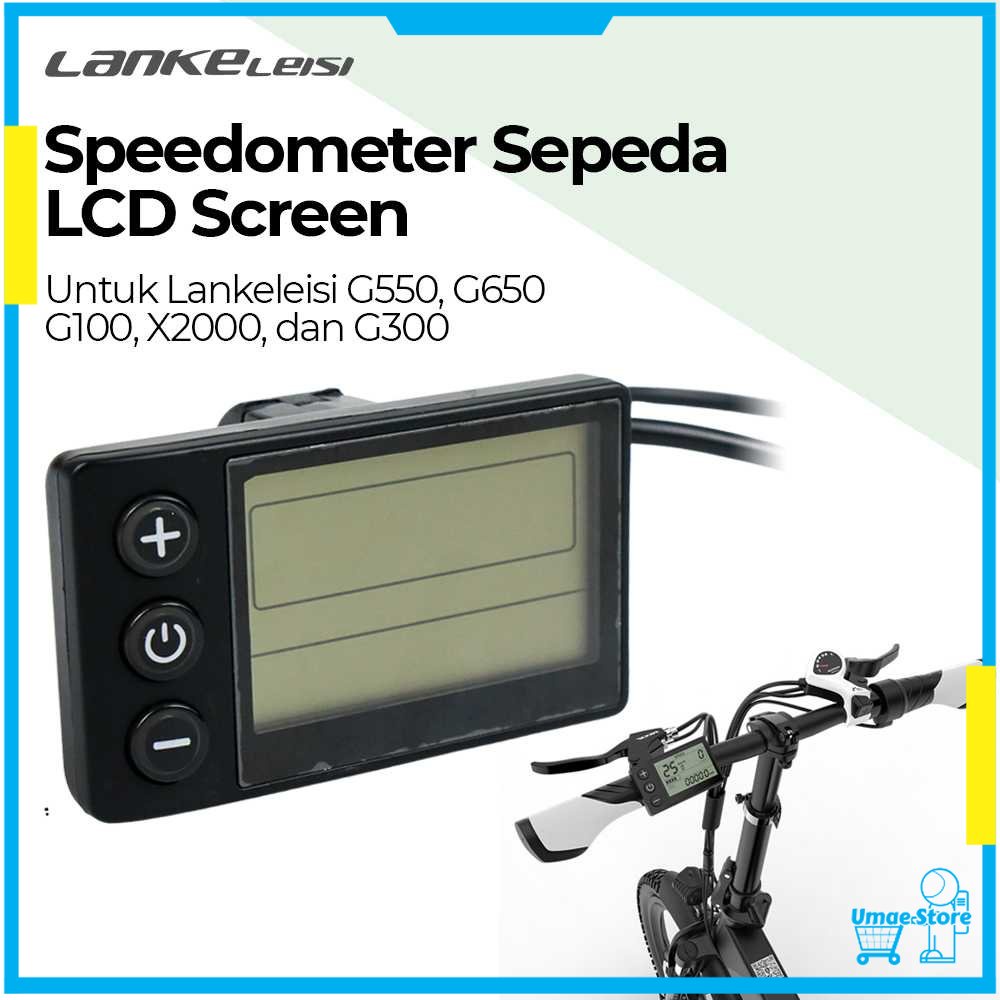 Lankeleisi Speedometer Sepeda LCD Screen G550 G650 - S866 [100% ORIGINAL]