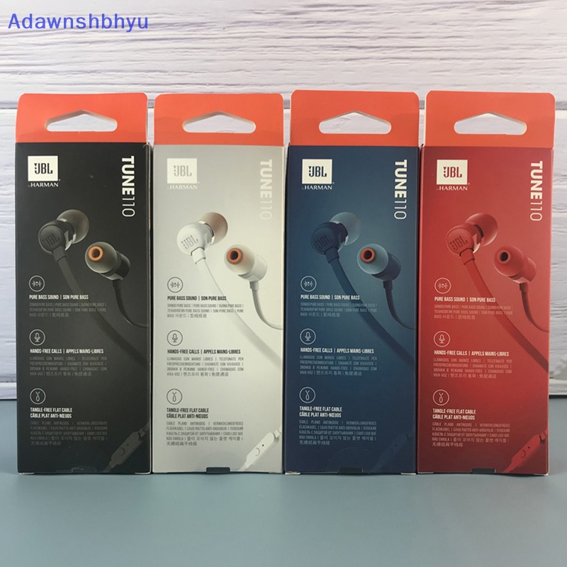 Adhyu JBL TUNE 110 Earphone Kabel 3.5mm T110 Musik Stereo Deep Bass Earbud Olahraga ID