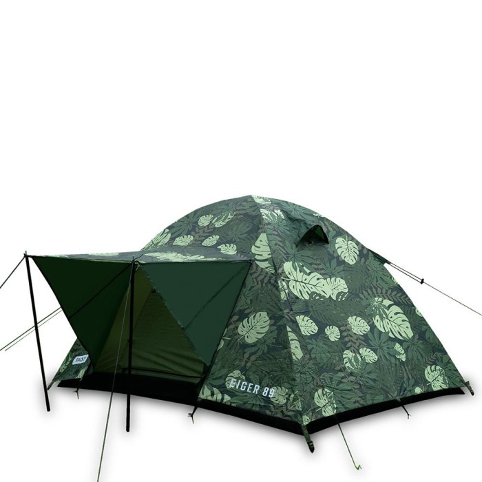 EIGER ORIGINAL SHACK 2P TENT GREEN TENDA KEMPING OUTDOOR ADVENTURE