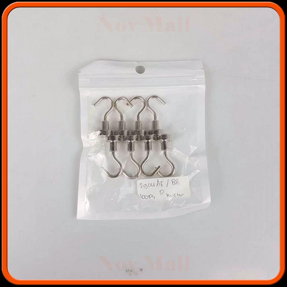 Magnet Gantungan Hook Strong Neodymium 12mm 8 PCS -ST089