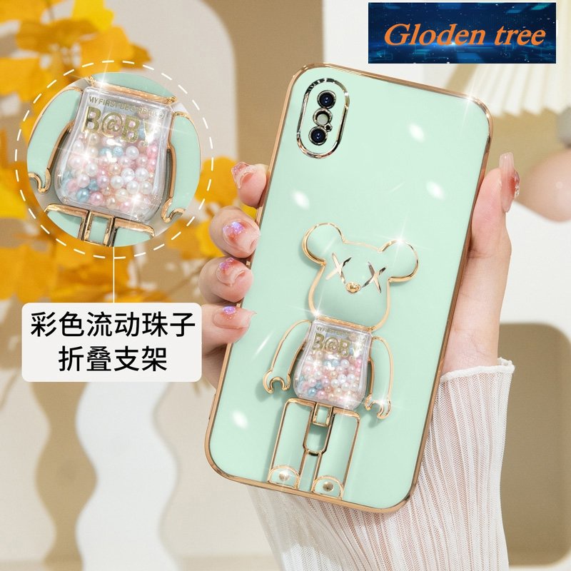 [cuci Gudang]loden pohon -antising iphone x s iphone xr iphone xs max Casing ponsel s toserbaoftcase soklinlectroplated silikon shockproof desain baru