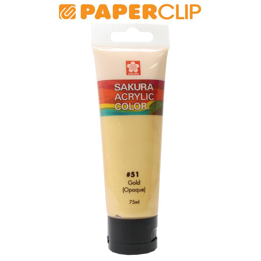 

CAT ACRYLIC SAKURA XAC75-51 75ML GOLD