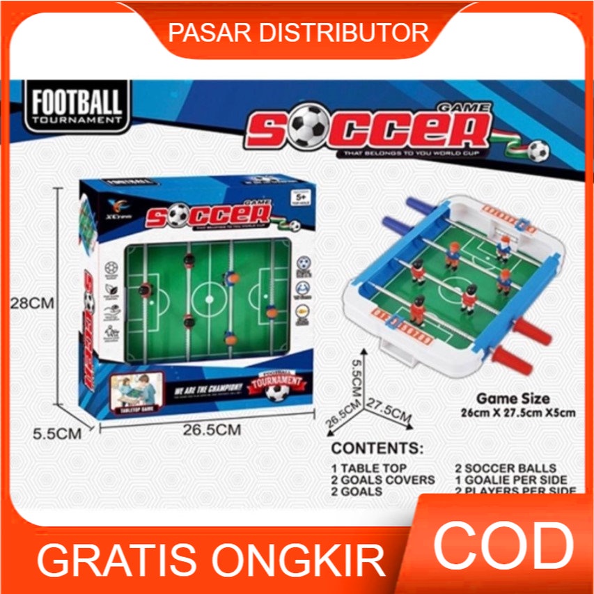 Mainan Anak GAME SOCCER Sepak Bola Mini Battle Games Board Tabletop