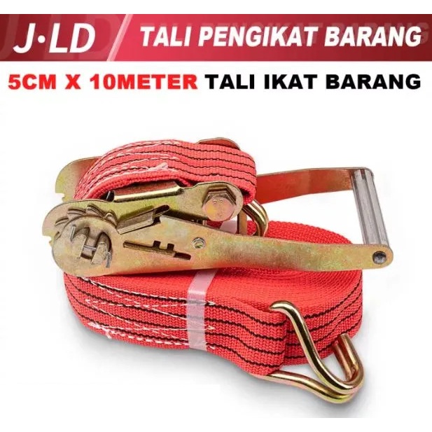 ratchet tie down 10 meter / tali ikat barang 3 ton / rachet tie down