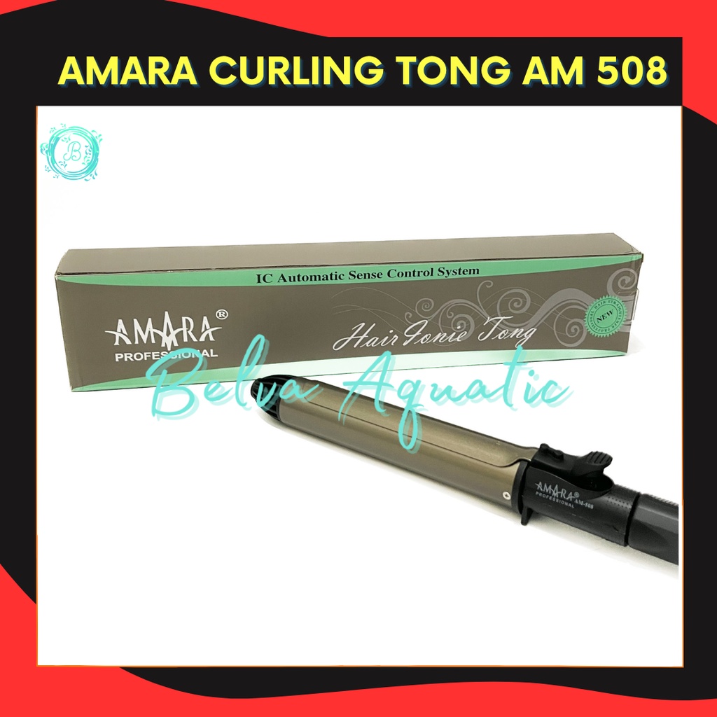 Amara Catok Curly AM 508 Catok Keriting Catok Rambut Salon Keriting Rambut Jadi Gampang