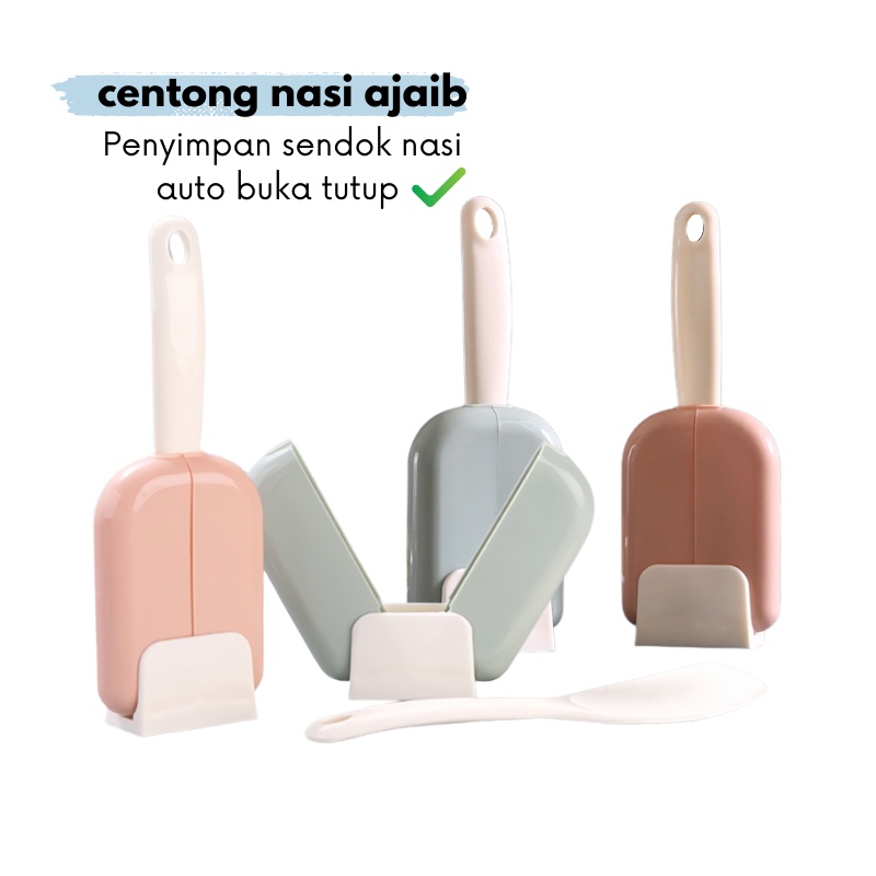 GOS  A106 -  Centong Nasi Dengan Penutup Otomatis.