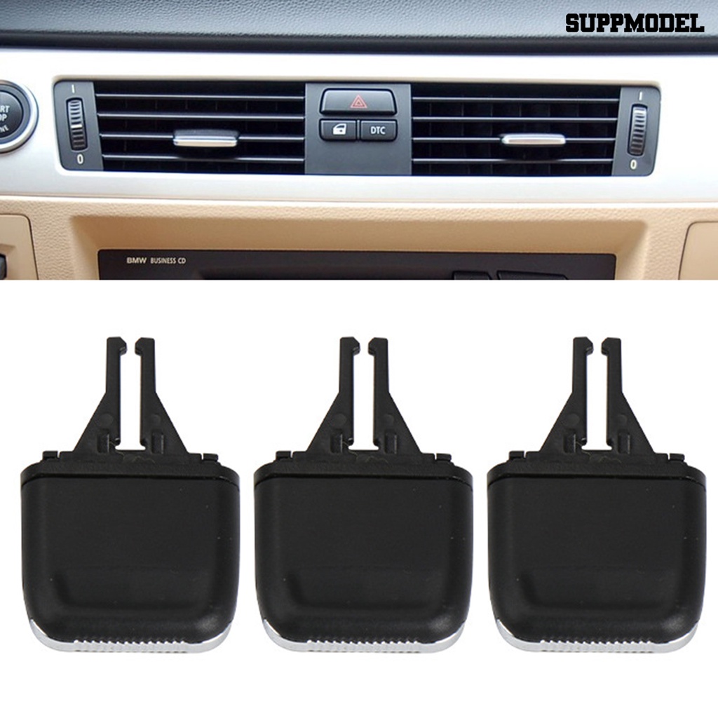 [SM] Klip Tab Posisi Kartu Bertulang Kuat Dan Tahan Lama Mudah Dipasang Tidak Pecah Anti-Korosi Menyesuaikan Hitam Klip Tab Ventilasi Udara Dashboard Depan Mobil