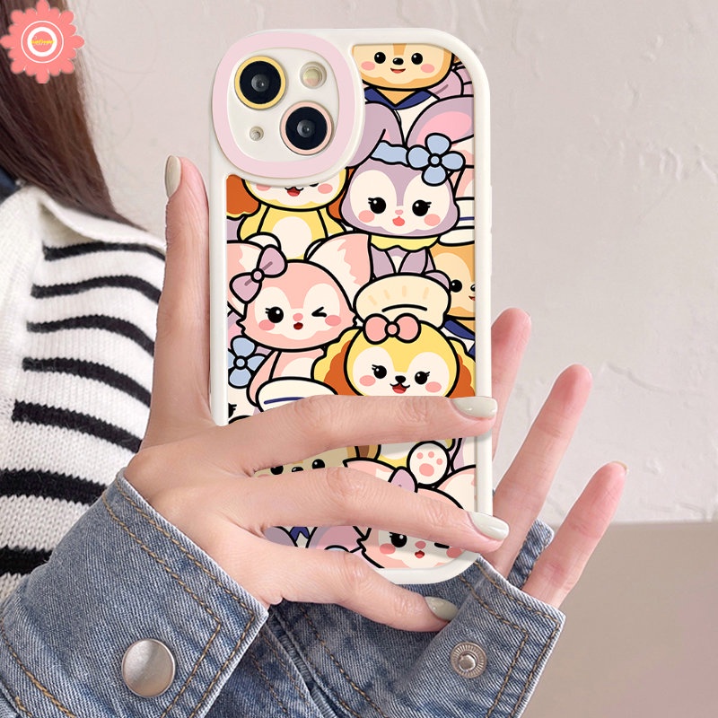 IPHONE Casing Kartun Toy Story Cute Hello Kitty Kompatibel Untuk Iphone11 14 13 12 Pro Max 7Plus 8Plus 78 6 6s Plus XR X XS Max SE 2020 Disney StellaLou Soft Tpu Cover Case