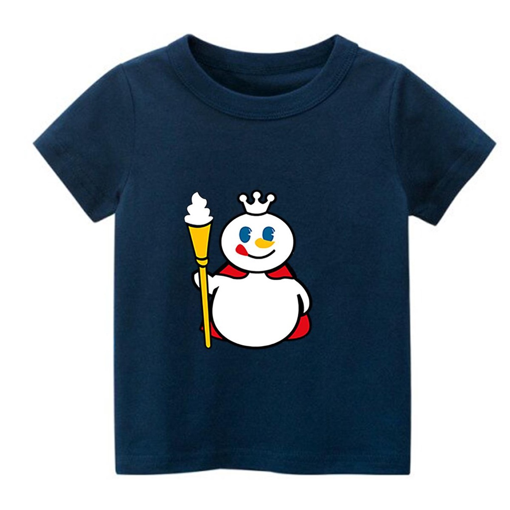 Promo Kaos anak King Mixue T-shirt kekinian cute