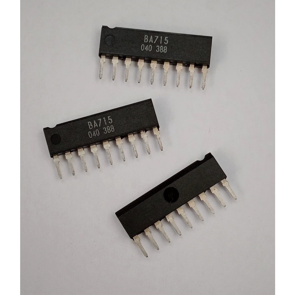 IC BA715 Dual Operational Amplifier SIP-9 Persamaan 4558