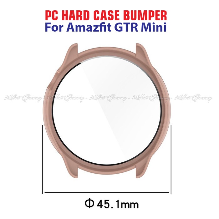 Hard Case For Amazfit GTR Mini A2174 Case Cover With Tempered Glass