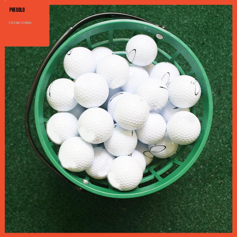 [Predolo] Golf Range Bucket Carrier Golf Ball Holder Portable Display Keranjang Bola Golf