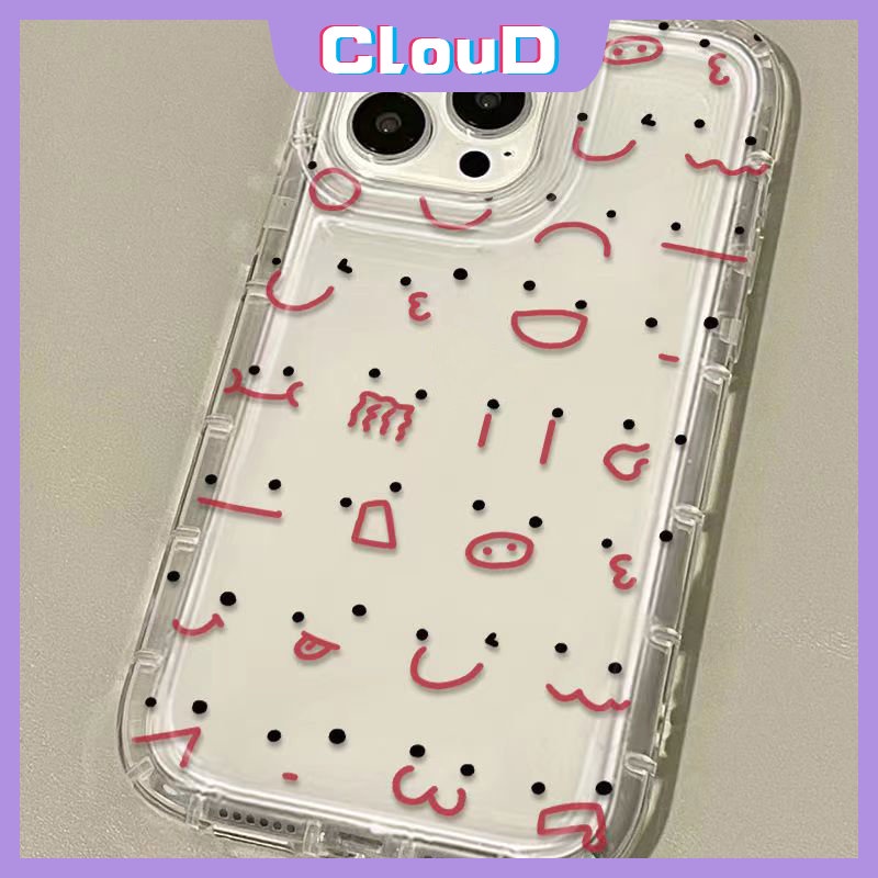 Kartun Ikan Paus Bintang Puppy Doodle Airbag Tpu Soft Case Untuk Redmi 10A 9a1 10 9A 9C NFC 9T A2 12C Redmi Note 9 10s 11s 10 11 8 10 Pro Max POCO F4 Fashion Lucu Animal Line Emote Case