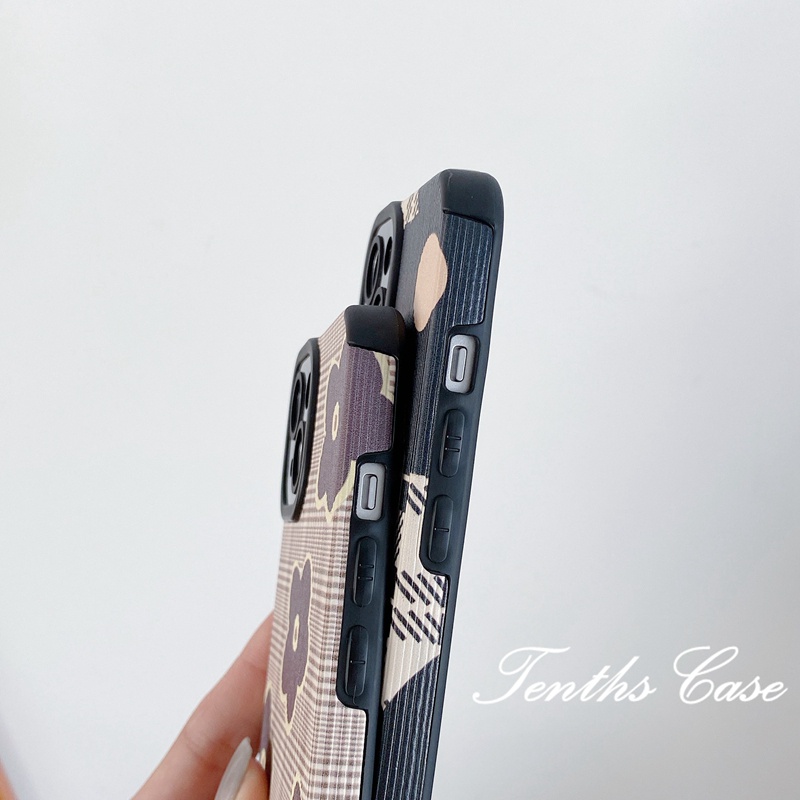 Kompatibel Untuk Iphone14 13 12 11 Pro Max X XR Xs Max7 8 Plus SE 2020 Gaya Parsimony Canggih Pola Pola Pola Pola Bunga Casing Ponsel Soft Back Cover