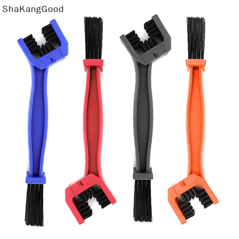 Sikat Gigi Gear Brush Pembersih Rantai Sepeda Motor Bersepeda Plastik Selip Outdoor Cleaner Scrubber Tools Aksesoris Sepeda SKK