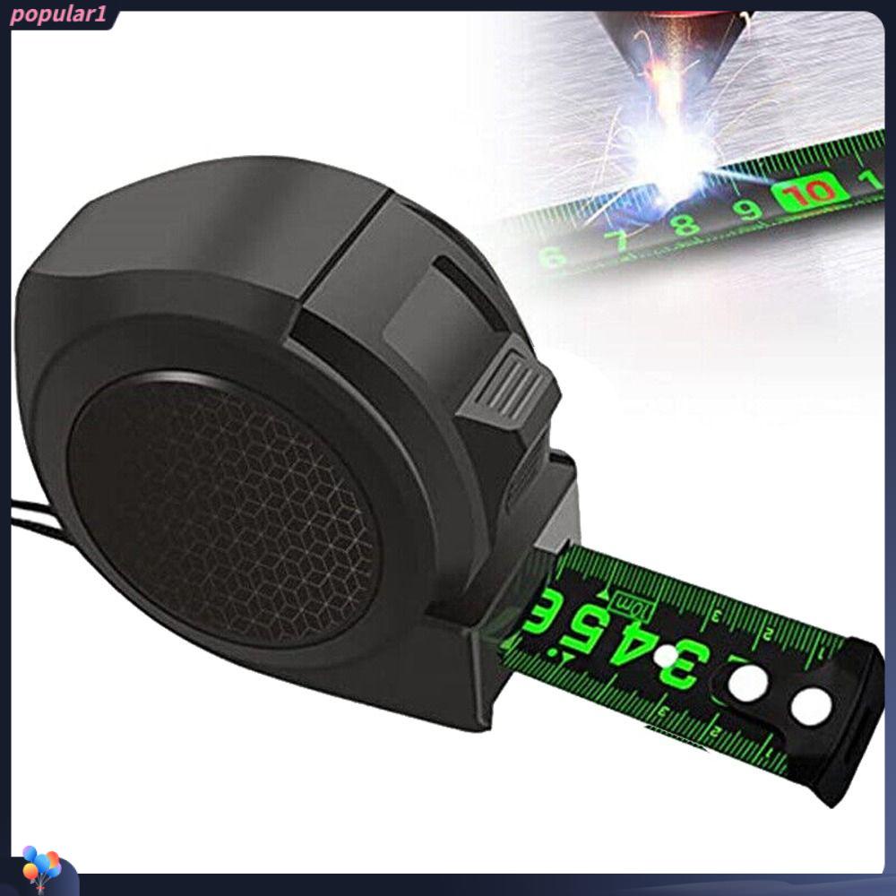 POPULAR Populer Tape Measure High Precision Fluorescence Tahan Aus Tahan Jatuh Measuring Steel Tape