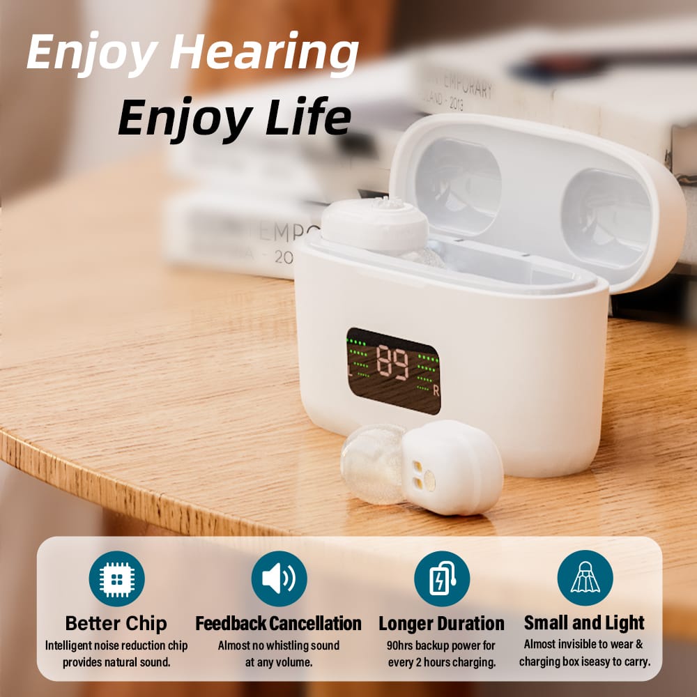 (COD) Z-127D PREMIUM Hearing Aid - Alat Bantu Dengar Headset - Recharge