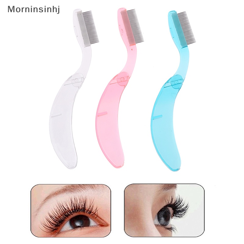 Mornin 1Pcs Sisir Alis Lipat Pemisah Bulu Mata Alis Eyelash Grooming Brush id